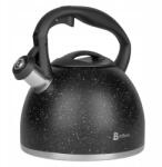 Brunbeste BB-2443 acél vízforraló 2.7L fekete márványmintás (BB-2443) (BB-2443)