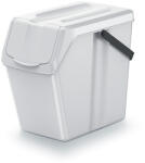 Prosperplast Sortibox Solo Szelektív Hulladékgyűjtő Tároló Edény 25l Szürke, 4db-os csomag (PPP-ISWB25-427C-CS-4)