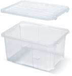Prosperplast Cargolid 400 Átlátszó Tárolódoboz Fedél, 10db-os csomag (PPP-NCP16-CS-10)
