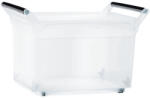 Prosperplast NUK Átlátszó Tárolódoboz 57, 8 cm Görgős, 3db-os csomag (PPP-NUK6H-S429-CS-3)