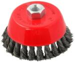  Drótkorong sarokcsiszolóhoz, csavart, acél, 75mm / M14 (75/2)