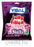 Vidal Gumicukor 90Gr Jelly Filled Skulls