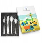 Zilverstad 4 részes evőeszköz szett baba gép (6826030)