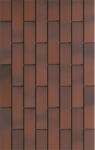 Cerrad Faianta rectificata tip piatra, Country Cherry Shaded 245x65 mm, maro, finisaj mat (5903263449805)