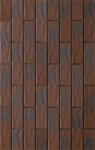 Cerrad Faianta rectificata tip piatra, Country Cherry Shaded Rustical 245x65 mm, maro, finisaj mat (5903263449782)