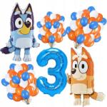 Grabo Lufi Szett 3. Születésnapra Bluey Bingó 33DB-OS