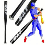 Malatec Baseballütő alumínium 25" 64 cm erős edző fekete