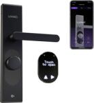 Shelly LOQED Touch Smart Lock Black Edition Ajtózár meghajtó, Ajtónyitó vezérlő Bluetooth, Wi-Fi (_Loqed_black; 1) (Shelly_Loqed_black; 1) (Shelly_Loqed_black;1)