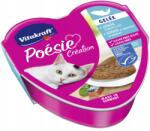 Vitakraft nedves macskaeledel Vitakraft Cat Poesie Creation lazac spenót 85g