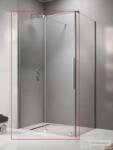 Radaway Furo KDJ 130 balos zuhanyajtó 10104672-01-01L+10110630-01-01 (10104672-01-01L_10110630-01-01)