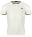 Fred Perry Rövid ujjú pólók TWIN TIPPED T-SHIRT Bézs EU M
