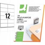 Q-CONNECT címkék A4 105x48mm fehér (100) (KF10657)