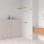 AREZZO design CLEAR 120x200 cm-es zuhanyfal bordázott biztonsági üvegből, rögzítő profil nélkül, AR-AS2120200 (AR-AS2120200)