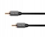 Krüger&Matz 1RCA-1RCA kábel 1.8m Kruger&Matz (KM0302)