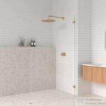 AREZZO design CLEAR 120x200 cm-es zuhanyfal átlátszó biztonsági üvegből, rögzítő profil nélkül, BALOS AR-AS1120200 (AR-AS1120200)