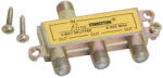 Delight Antenna elosztó - F splitter - 3 kimenet - 5-900 MHz (05257)