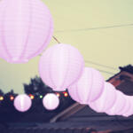 Family LED-es lampion - 1 LED - rózsaszín - 2 x AAA (11399PK)