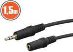 Delight 3.5mm jack hosszabbító kábel - 1, 5m (20330)