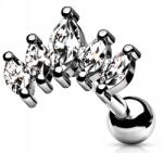  Tragus Helix Fülporc Fülbevaló 1, 2/6/3