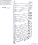 Radeco UGO A7-400/U 1630x435 törölközőszárítós radiátor MERKURY 2 (ezüst) színben (Radeco_UGO_A7_400_U_MERKURY2)