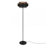 Kaja Lighting Lampadar Amos, 1xE27, H164cm, metal, textil negru (K-5285)