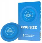 Love Match Latex óvszerek King Size XXL 6 db nagy méret, nedves (8052742680073)