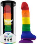 Mythology - COREY PRIDE DILDO L - prémium érzéki dildó (ESD-232483A11X)