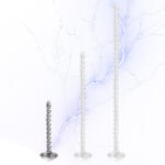  Fém elektro stift - 10 cm-es pénzmasszírozó (ES64389_54291B22X)