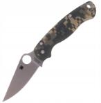 Spyderco Összecsukható kés Spyderco Para Military 2 G-10 Camo Plain (C81GPCMO2) (C81GPCMO2)