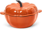 Tchibo - Tök alakú öntöttvas fazék - narancssárga