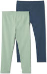 Tchibo - 2 leggings gyerekeknek, sötétkék/mentazöld