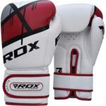 RDX Boxkesztyű F7 Ego Fehér/piros 12 Oz Tépőzáras (RDX SPORTS)