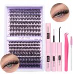  320 Db-os Önálló szempilla hosszabbító Készlet D Curl Cluster Lashes In (8581704932931)