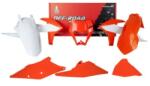 RTECH Plastics Kit 6 Pcs With Left Airbox Cover And Orange Headlight Plastic - R-kitktm-oem-633 (r-kitktm-oem-633)
