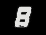 RTECH Pvc Adhesive Numbers New Style N8 10pcs - R-numsiz108bn (r-numsiz108bn)