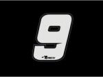 RTECH Pvc Adhesive Numbers New Style N9 10pcs - R-numsiz109bn (r-numsiz109bn)