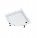 Schedpol Akril zuhanytálca "Zefir" Standard Plus 90x90x26 cm R55 félkör alakú (HCI393)