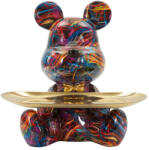 Mauro Ferretti Maci tálcával pszichedelikus többszínű -A- 17X15X22, 5 cm - homeandstyle - 19 838 Ft