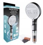 Sotbe Zuhanyfej zuhanyfej ionizációs szűrővel takarékos fekete 6l/perc -60% víz (LARK-B-SOHE-23-3328838)