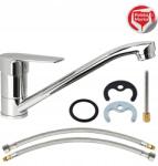 SOTBE Álló fürdőszobai csaptelep Takarékos mosdó csaptelep mozgatható kifolyócső Sotbe (MAR-K-40201831-umywalka)