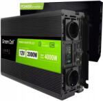 Green Cell Feszültségátalakító Green Cell PowerInverter LCD 12V 230V 2000W/4000W C