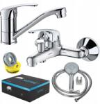 SOTBE Kádtöltő csaptelep és mosdó mozgatható fürdőszobai csaptelep szett Sotbe (ATR-BW-10250287_ATR-SSR-10250949)