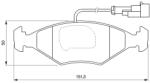 Bosch Fékbetét készlet BOSCH 0 986 424 543 for FIAT, ALFA ROMEO, LANCIA (0 986 424 543)