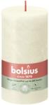 Bolsius Bolsius Polska Sprzedaż sp. z o. o. Цилиндрична свещ Bolsius Rustic Shine Soft Pearl крем 68x130 мм
