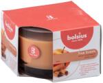 Bolsius Bolsius Polska Sprzedaż sp. z o. o. Ароматна свещ Bolsius Aromatic 2.0 в стъкло, 90x63 мм, ябълка и канела