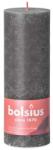 Bolsius Bolsius Polska Sprzedaż sp. z o. o. Цилиндрична свещ Bolsius Rustic Shine Stormy Grey 68x190 мм