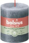Bolsius Bolsius Polska Sprzedaż sp. z o. o. Валяк за блясък Bolsius Rustic 68×80 мм - шистово синьо (син)