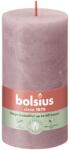 Bolsius Bolsius Polska Sprzedaż sp. z o. o. Валяк Bolsius Rustic Shine Roller 68×130 mm - пепел от рози (розов)