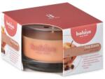 Bolsius Bolsius Polska Sprzedaż sp. z o. o. Ароматна свещ Bolsius Aromatic 2.0 в стъкло, 80x50 мм, ябълка и канела