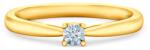 SAVICKI Inel de logodnă SAVICKI: aur bicolor, diamant - savicki - 4 988,00 RON